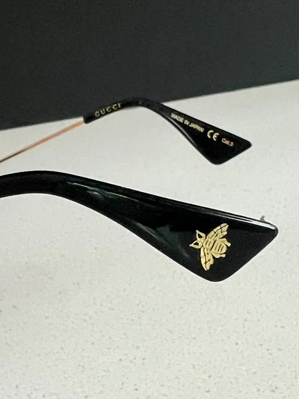 Gucci GG0414S square tiger sunglasses